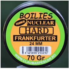 Boilies Claumar Fishmeal Nuclear Hard Frankfurter 24mm 70gr Boilies Claumar Fishmeal Nuclear Hard Frankfurter 24mm 70gr